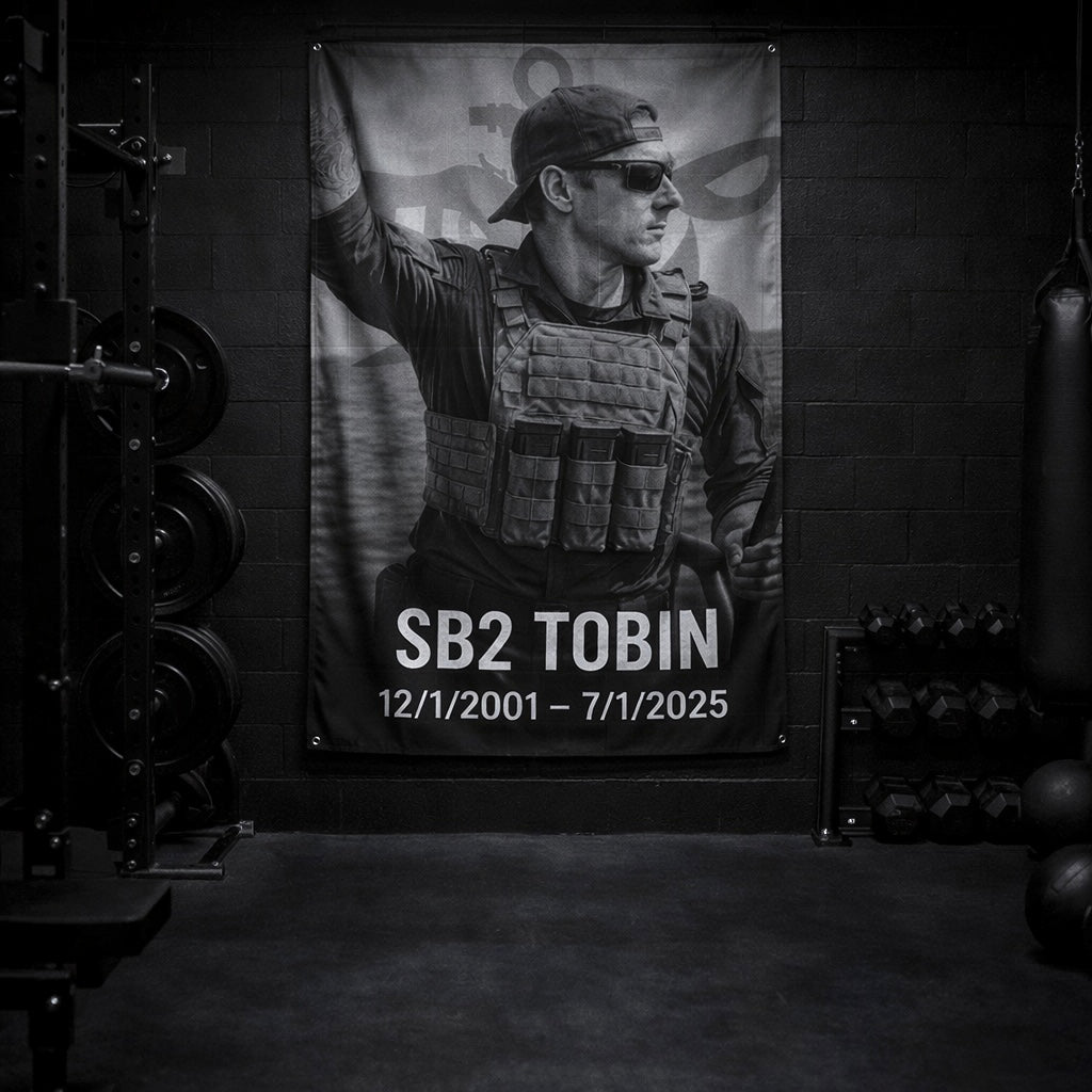 SB2 TOBIN TRIBUTE FLAG