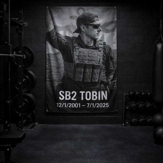 SB2 TOBIN TRIBUTE FLAG