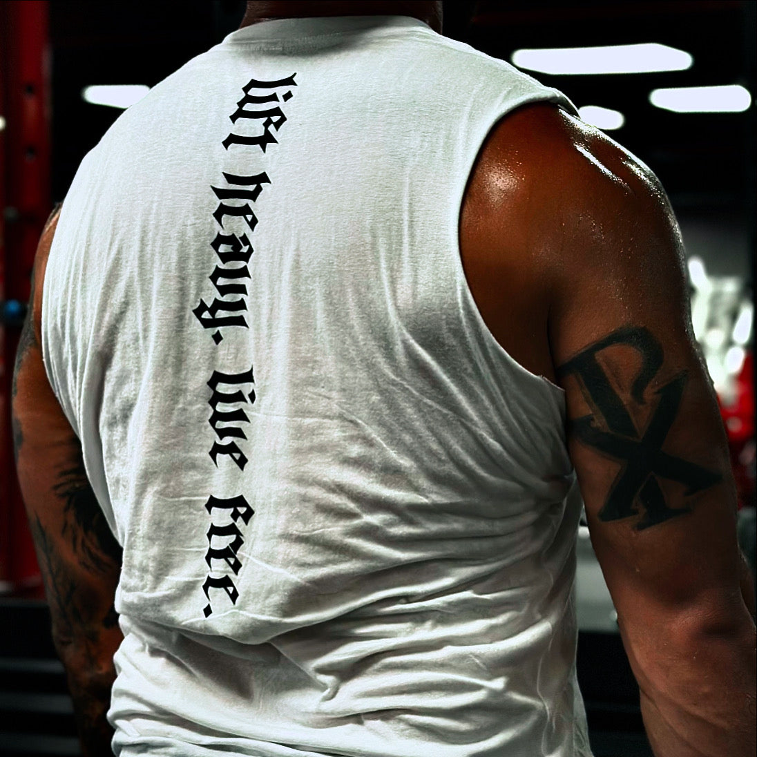 LIFT HEAVY. LIVE FREE. SPINE