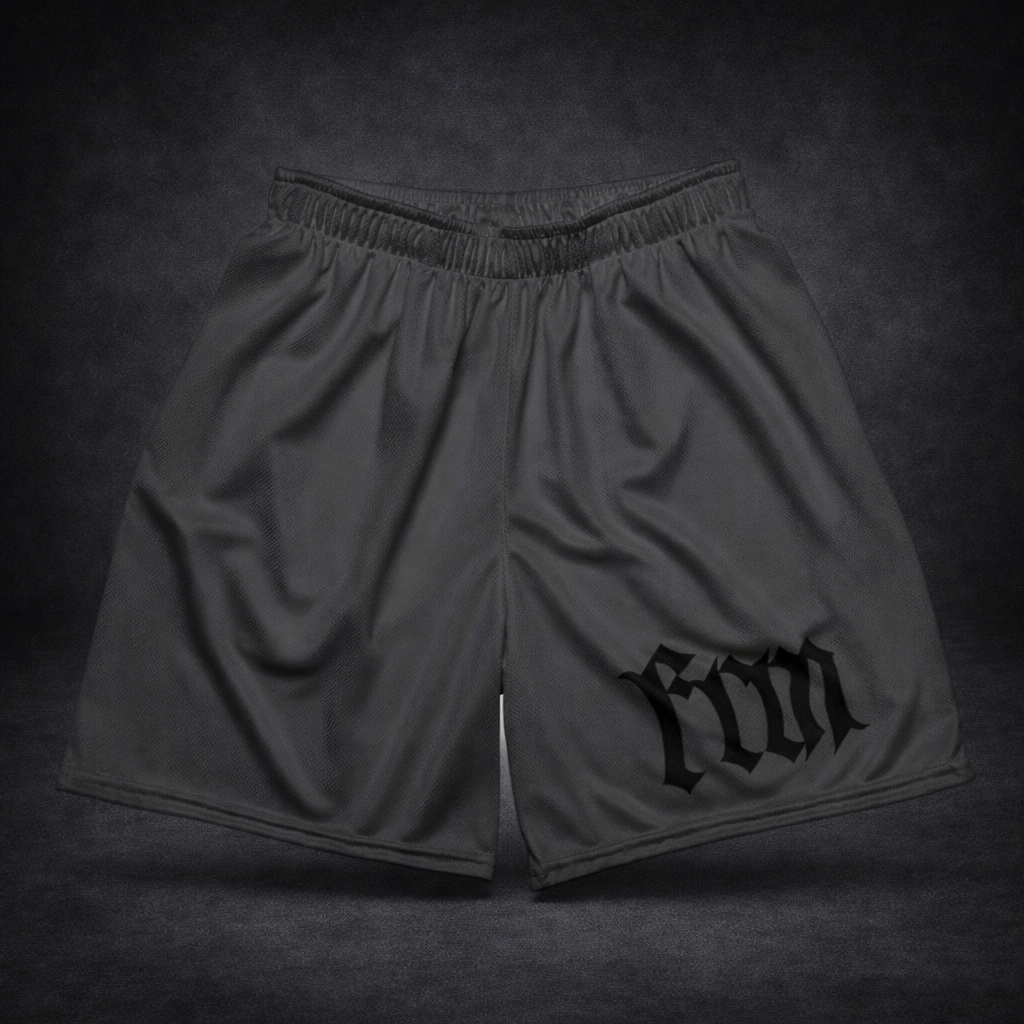 FRM GRAY MESH SHORTS