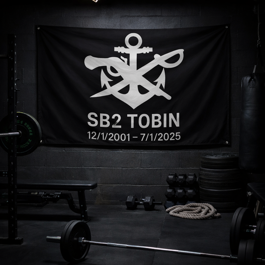 SB2 TOBIN MEMORIAL FLAG