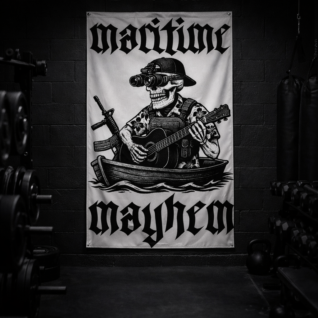 DBG MARITIME MAYHEM FLAG