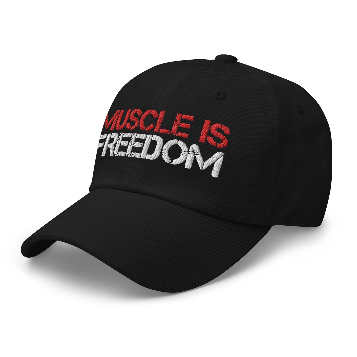 MUSCLE IS FREEDOM DAD HAT