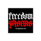 FREEDOM OVER PHARMA DECAL