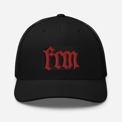 FRM TRUCKER RED/BLACK