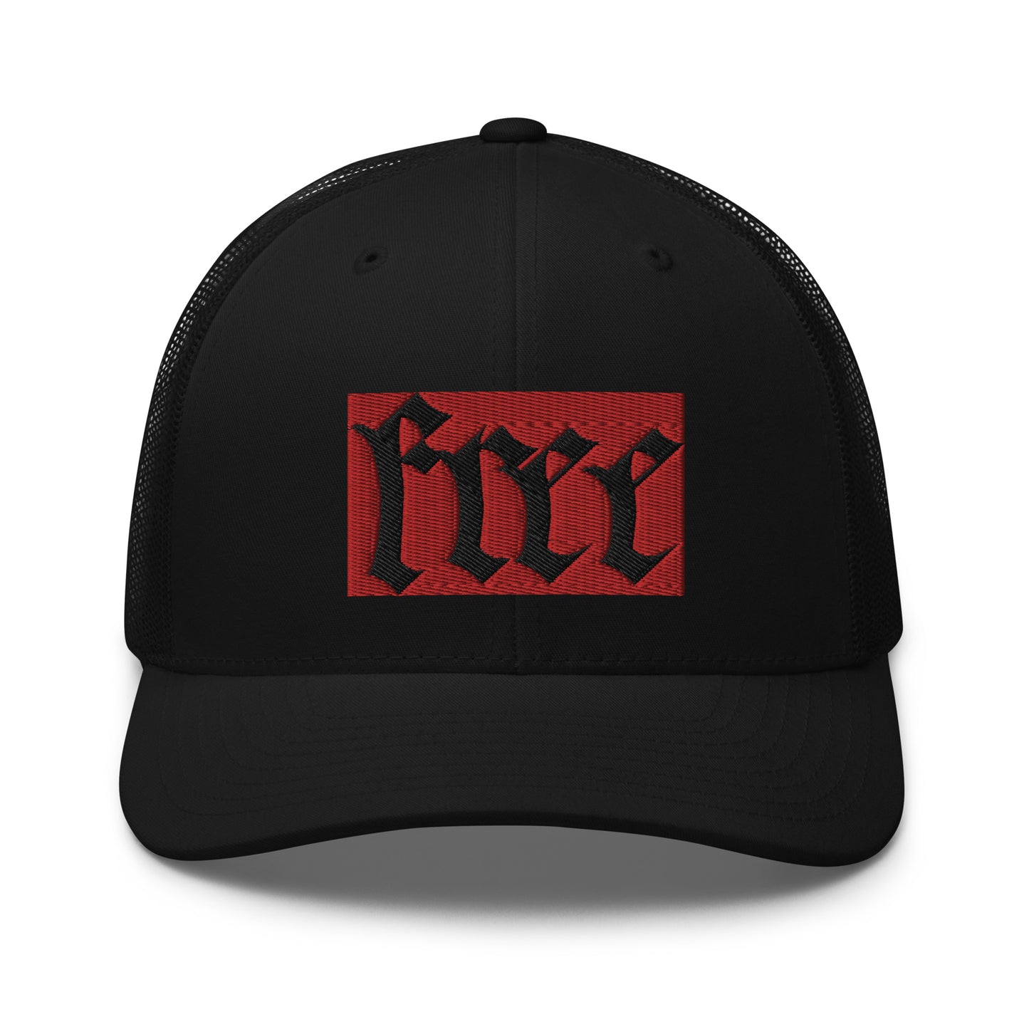 FREE TRUCKER BLACK/RED