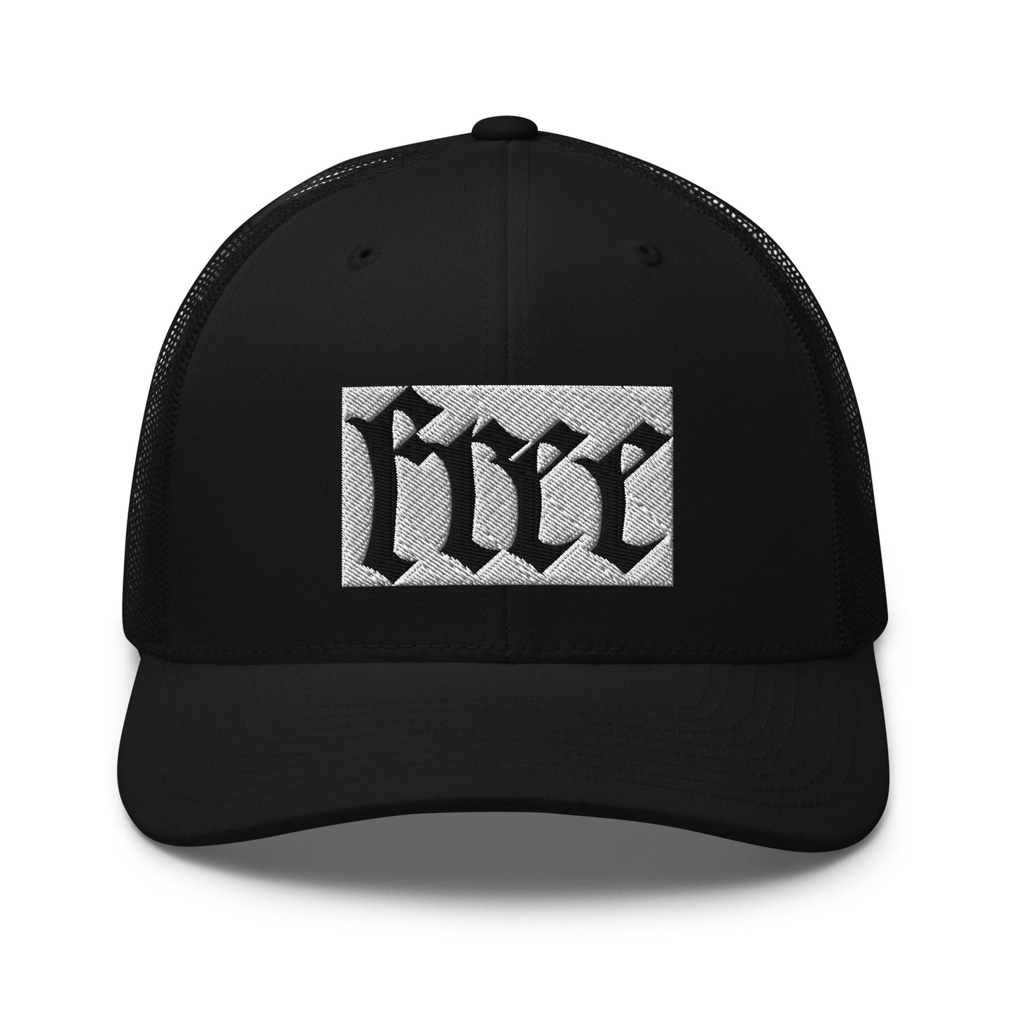 FREE TRUCKER BLACK/WHITE