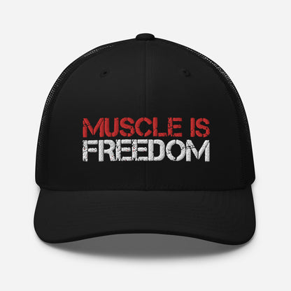 MUSCLE IS FREEDOM TRUCKER