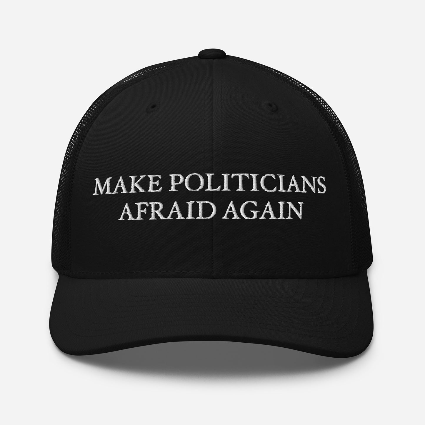 MAKE POLITICIANS AFRAID AGAIN